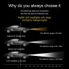 SHENKENUO 2x H11 LED Headlight Super Bright Bulb Kit HIGH/LOW