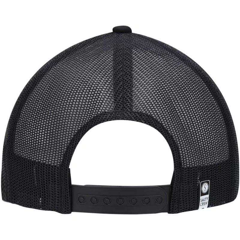 Salty Crew Bruce Retro Trucker Hat Black OS - Baseball