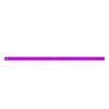 Alumicolor Aluminum Straight Edge with Center Finding Back, 36IN, Purple