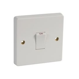 BPSCA 4015 20 A DP Switch White