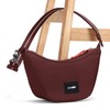 Pacsafe GO Anti-Theft Luna Crossbody, Garnet Red, Garnet Red, garnet