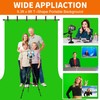 Forlogic Portable T-Shape Backdrop Stand Support Kit 8x7.2ft, Adjustable Photography