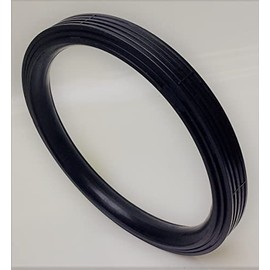 6.5" Flat Tread Pedal Car Tires - Set of 4