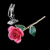 Long Stem Dipped 24k Gold Rose in Gift Box with