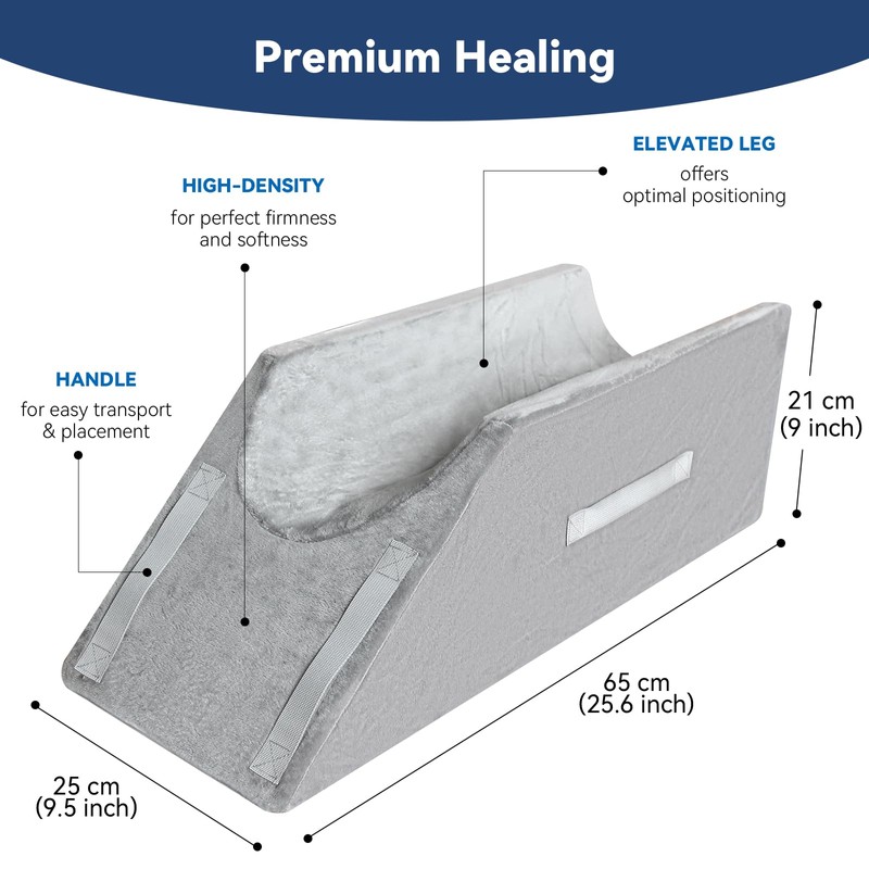 Leg Elevation Pillows Small Size for Petite Individual After Surgery,