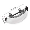 Qiilu Espejo retrovisor para motocicleta, espejo retrovisor universal para motocicleta,