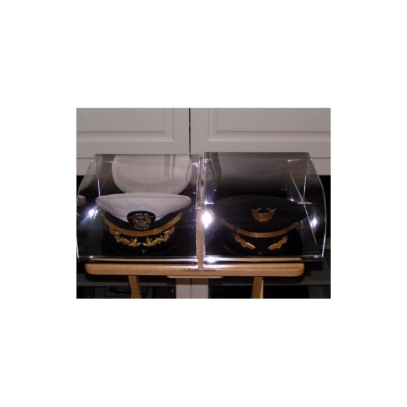 Military (Police) Top Hat Acrylic Display Case - Police Boat