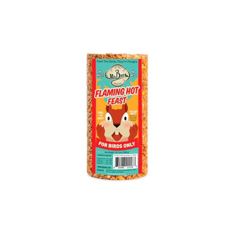 Mr. Bird Flaming Hot Feast Cylinder Birdseed