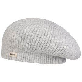 Barts Inaru Beret Knitted Beret Hat, lightgrey