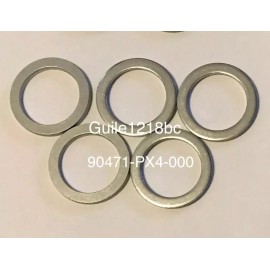 Aftermarket Products 5pcs 90471-PX4-000 Aluminum Transmission Drain Plug Washer 18mm Fits Honda/Acura