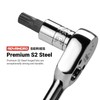 Capri Tools 30055 XZN 16mm Triple Square Bit Socket with