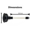 Powerful Sink Plunger Heavy Duty Sink Unblocker Plumbing Tools with