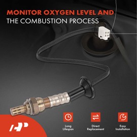 A-Premium O2 Oxygen Sensor Compatible with Toyota Rav4 2006-2012 3.5L, Downstream Front & Rear, 2-PC Set
