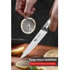 MAD SHARK Premium Paring Knife 5 Inch Small Kitchen knife,