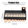 Anxingo 38233-TVA-A01 Multi Block A Fuse with Screw, Replacement for