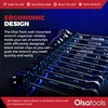 Olsa Tools Wall Mount Wrench Organizer - Rotating Clip Rack