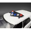 LED Ready Lightbar 1/18 LED Ready LVMPD Blue Red Federal