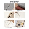 ALLMIRA A5 6 Hole PU Leather Ring Notebook Binder Notebook