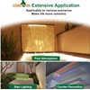 Longrun LED Fountain Light, Waterfall LED Light Strip,Remote and APP