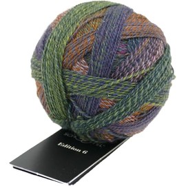 Schoppel Zauberball Edition 6, Crochet Wool, Merino Wool, Colour Gradient Wool for Needle Size 2 to 3 mm, 50 g Knitting Yarn for Knitting or Crocheting (2328 Garden Days)