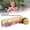 Transport Cart Toy Educational Simulation Alloy Plastic Pull Back Carrier