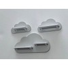 PsGreen Set of 3 Clouds Light Grey Suitable for Toniebox