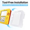 KEUYE Compatible with 2DS Case Soft Silicone Shell White