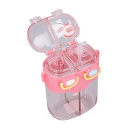Trinkflasche, Kawaii Pop-Up-Abdeckung, Auslaufsicher, 780-ml-Wasserflasche mit Doppeltem Verwendungszweck für den Sport (Rot)
