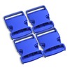 Lakesstory 4 Pcs Plastic Buckles 1.5 Inch Quick Side Release