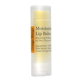 RD Alchemy - 100% Natural & Organic Moisturizing Lip Balm Best for Dry, Chapped, & Cracked Lips-Beeswax, Shea Butter & Essential Oils for Long Lasting Hydration (Orange-Mango)
