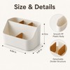 Desktop Makeup Organizer for Vanity and Desk - Plastic Storage
