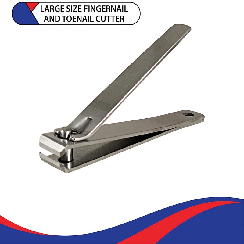 YNR Straight Large Nail Clippers - 80mm, Heavy Duty Stainless