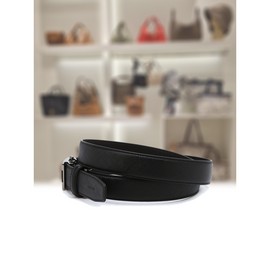 Hazzys (신세계센텀점)블랙 퀼팅 소가죽 자동벨트 HJBE4F253BK (Shinsegae Centum City) Black Quilted Cowhide Automatic Belt HJBE4F253BK