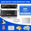6500°F Upgraded Fireproof Document Bag with Lock, Fire proof Money