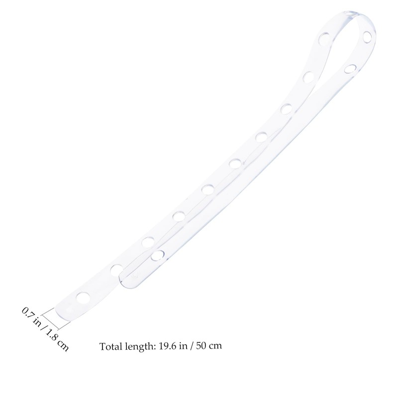 20pcs Display Hanger Strips Coordinate Heavy Weight with Holes Space