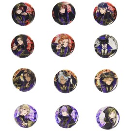 Small Planet APDS5728 Twisted Wonderland Ceremony Clothing, Blind Can Badge Collection Vol. 1 (12 Types) Box