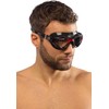 Cressi Cobra Goggles Black/Frame Black Red
