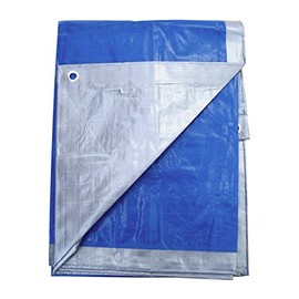 12' x 28' Silver & Blue Reversible Premium Tarp