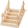 HobbyFun Miniature Stairs with Handrail Wooden Item Type Miniature Width