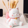Cat Pen Holder Multipurpose Resin Innovative Cute Pencil Holder for