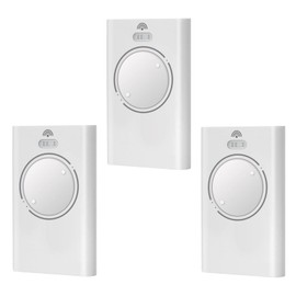 3PCS 868MHZ Garage Door Opener Hand Transmitter Compatible with FAAC Garage Remote 2 Channels FAAC XT4 868 SLH LR, XT4 868 SLH, XT2 868 SLH, XT2 868 SLH LR,White
