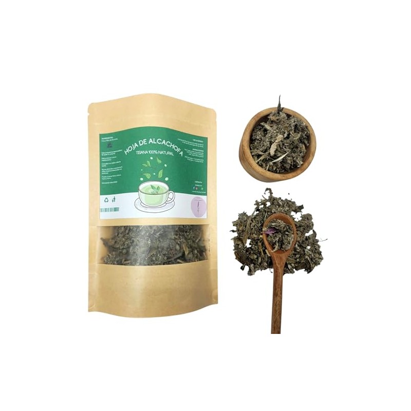 Té Hoja de Alcachofa, Té Herbal Infusion, Tisana Artesanal 100%