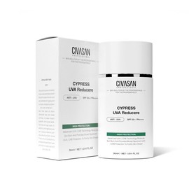 Mount Shiva Cibasan's new sunscreen launch Cypress UVA Reducer 30ml - UV blocker for problematic skin / 시바산 신제품 선크림 출시 사이프레스 UVA 리듀서 30ml - 문제성 피부 전용 자외선 차단제