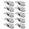 10pcs M15 Pulley 304 Stainless Steel Wire Rope AntiRust Single