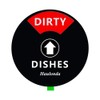 Magnet Clean Dirty Dishwasher Sign Indicator with “RUNNING” and “EMPTY”Options,