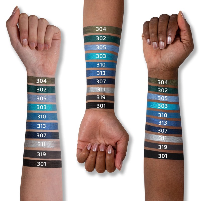 Impala - Creamy waterproof eyeliner, colour 311 silver, defined contour