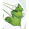 DuHouse Artificial Tropical Leaves with Long Stem–6 Pcs Real Touch