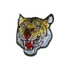 Patchwork Paradise Roaring Tiger Face Embroidered Iron On Patch DIY