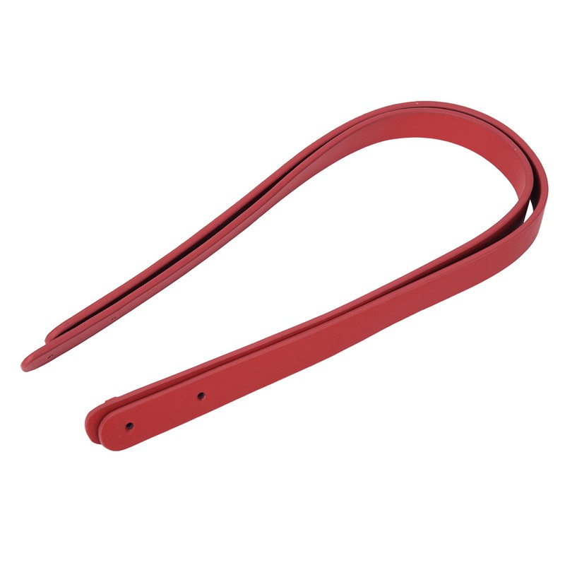 2PCS 65cm Handmade Leather Bag Handles with Rivets DIY Patchwork