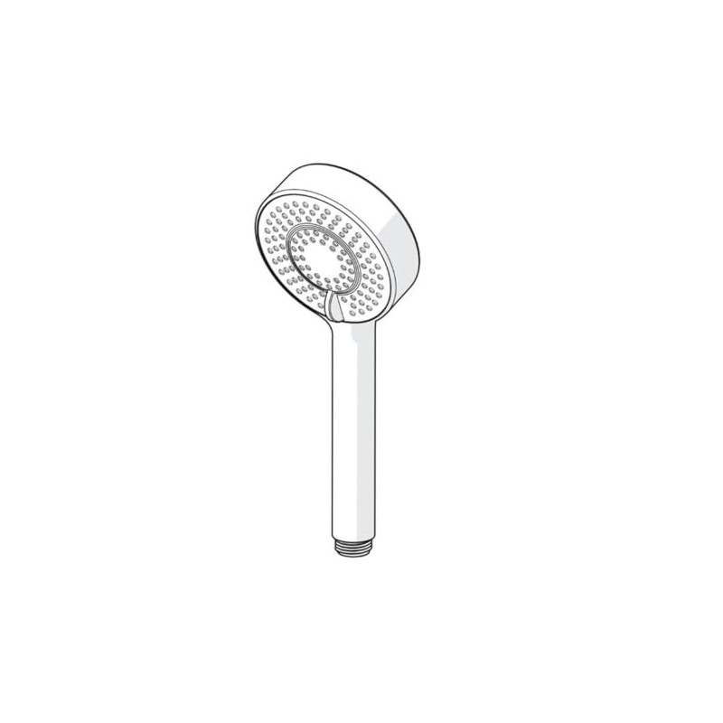 Hansa Basic Jet Shower/Hand Shower 3-Jet | Hose Connection G